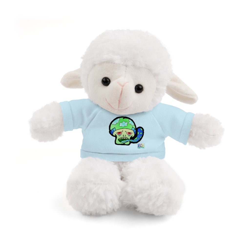 Green Shroom Stuffed Animals with Tee