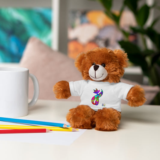 Rainbow Cat Stuffed Animals with Tee