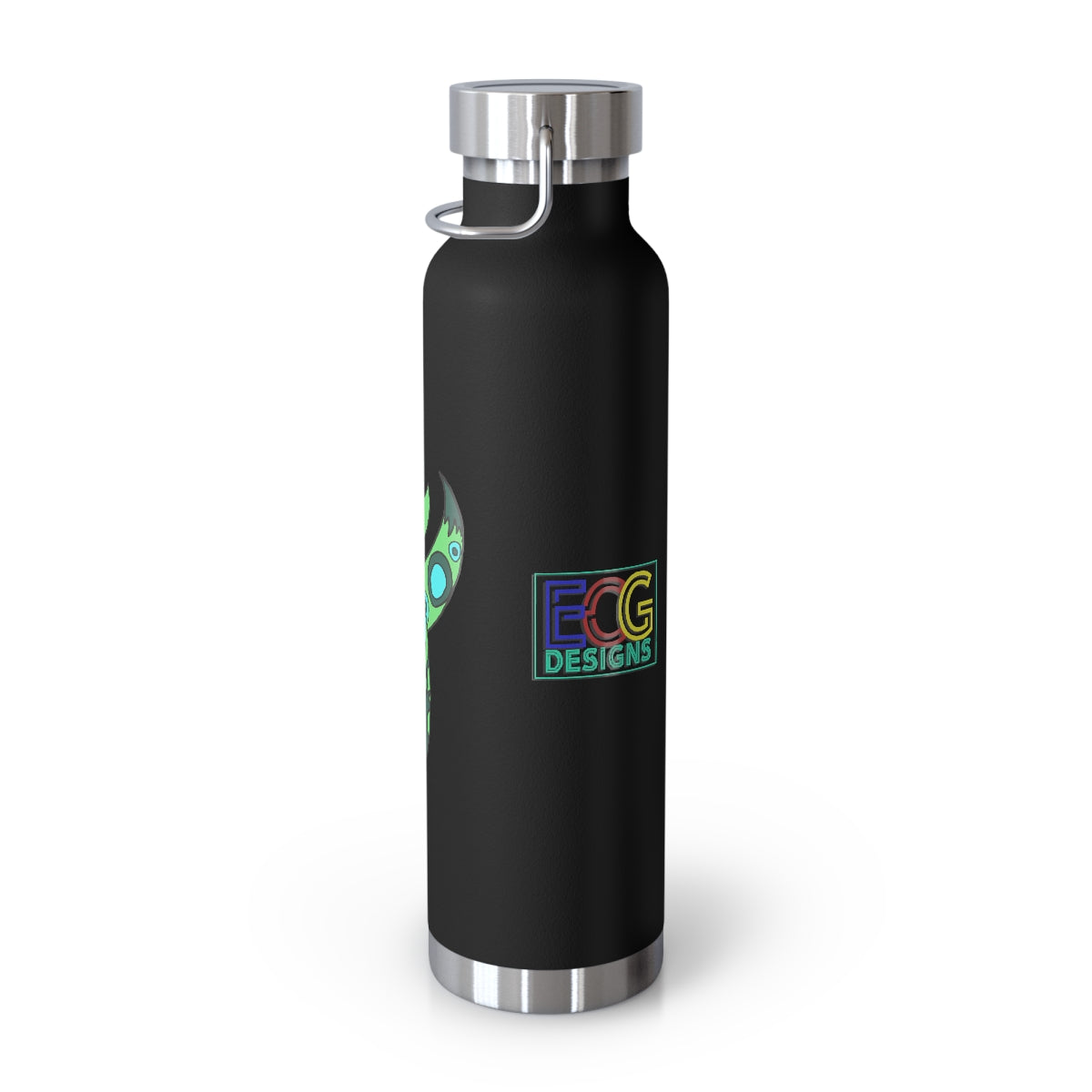 Green Cat 22oz Vacuum Insulated Bottle