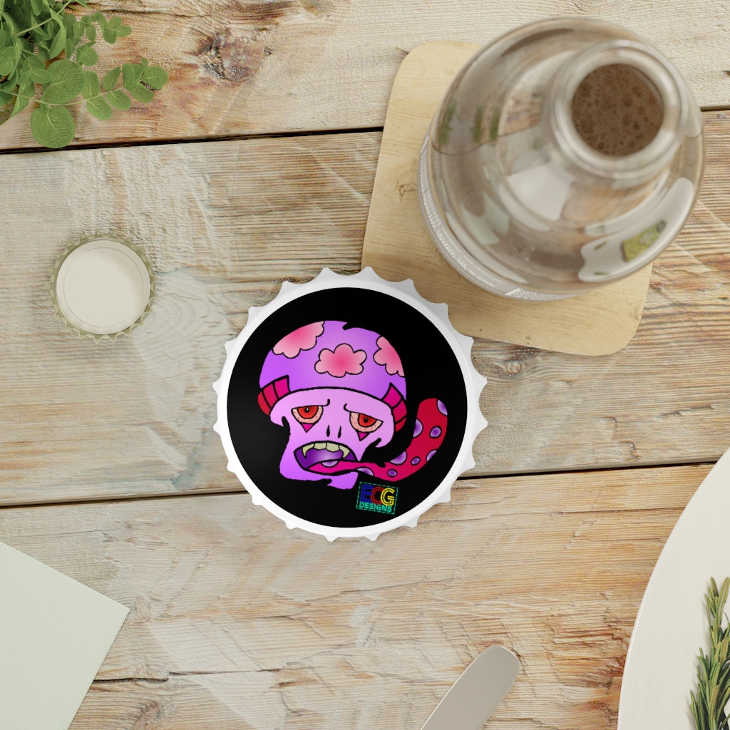 Pink Shroom Bottle Opener