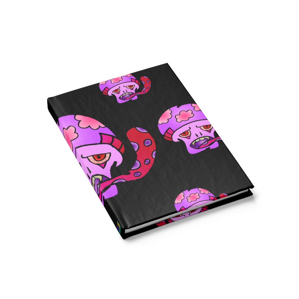 Pink Shroom Journal - Ruled Line