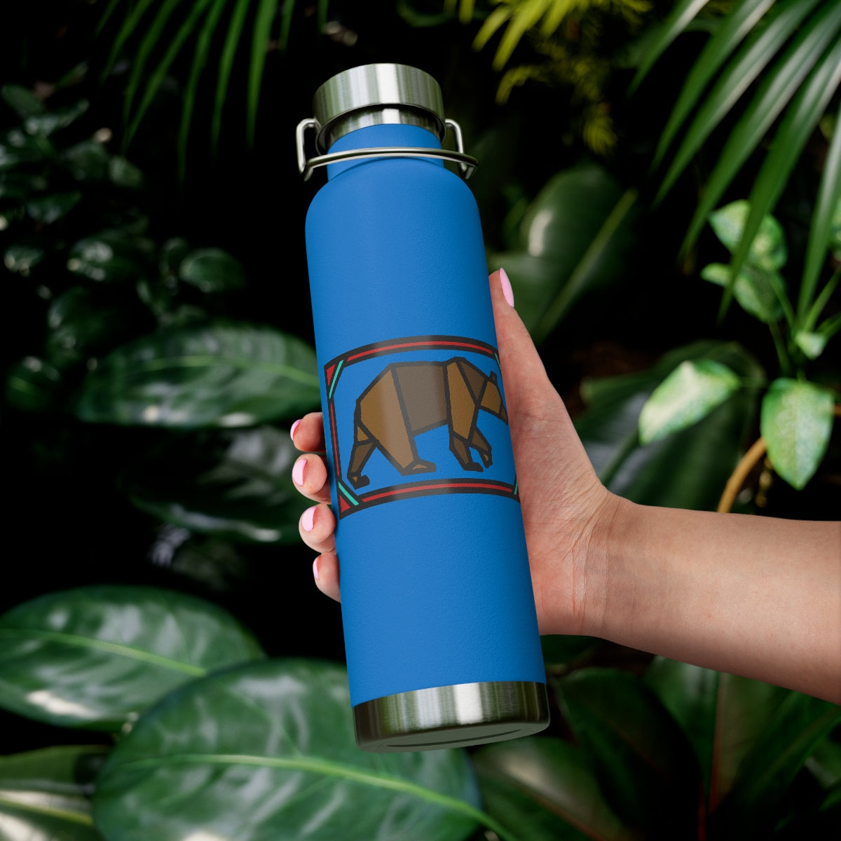 Brown Box Bear 22oz Vacuum Insulated Bottle