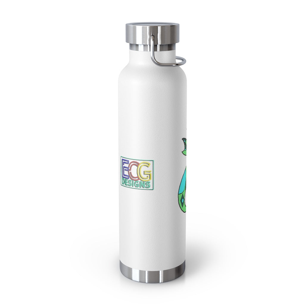 Green Cat 22oz Vacuum Insulated Bottle