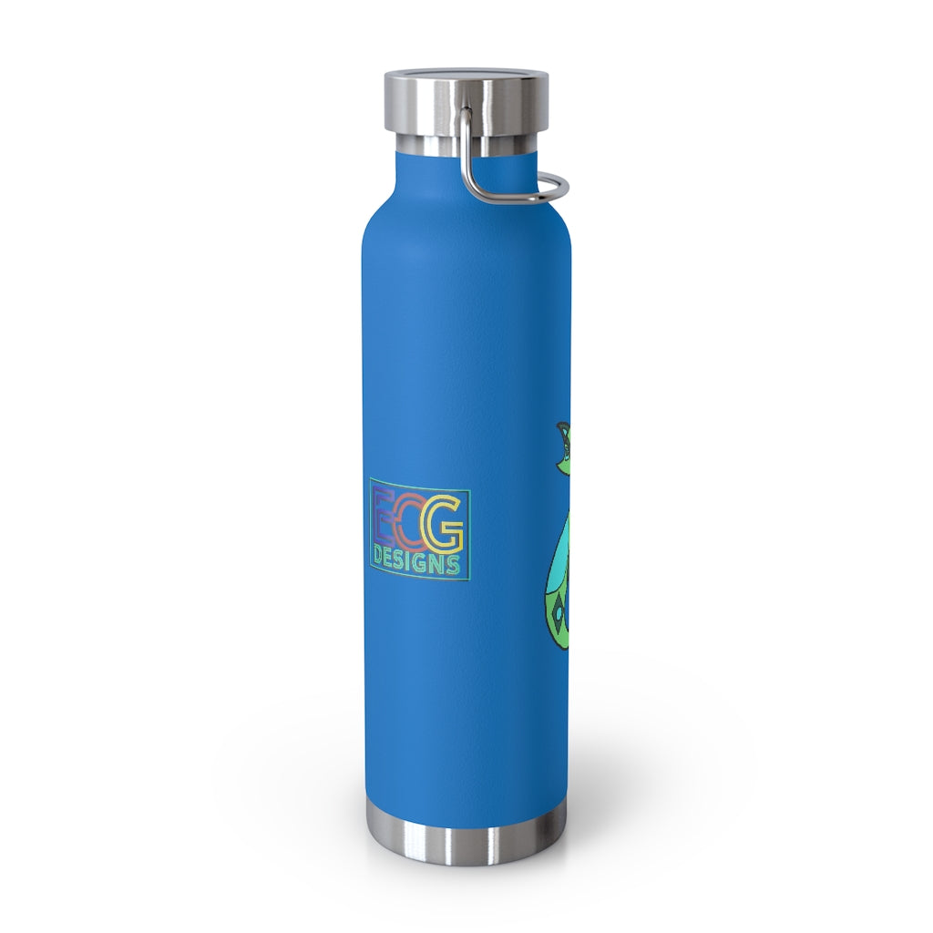 Green Cat 22oz Vacuum Insulated Bottle