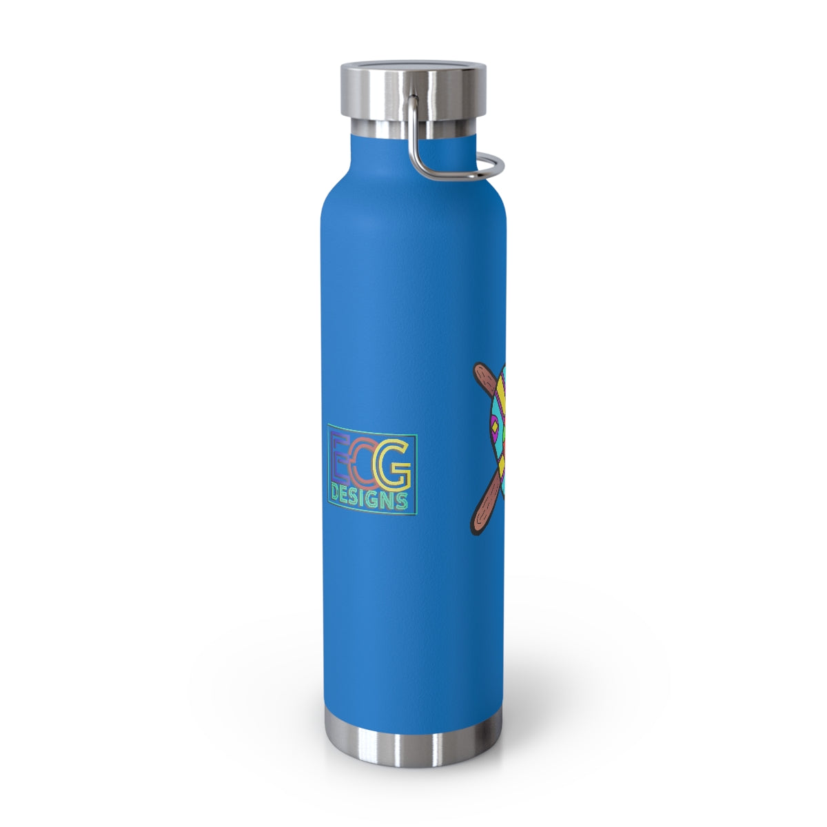 Multicolored Melted Popsicle 22oz Vacuum Insulated Bottle