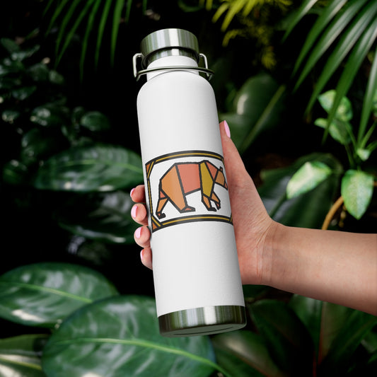 Orange Box Bear 22oz Vacuum Insulated Bottle