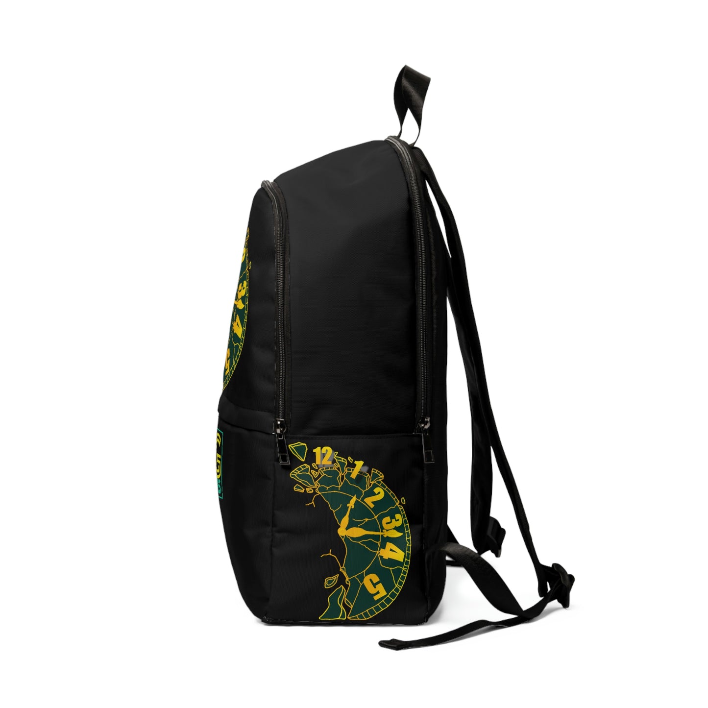 Broken Clock Unisex Fabric Backpack