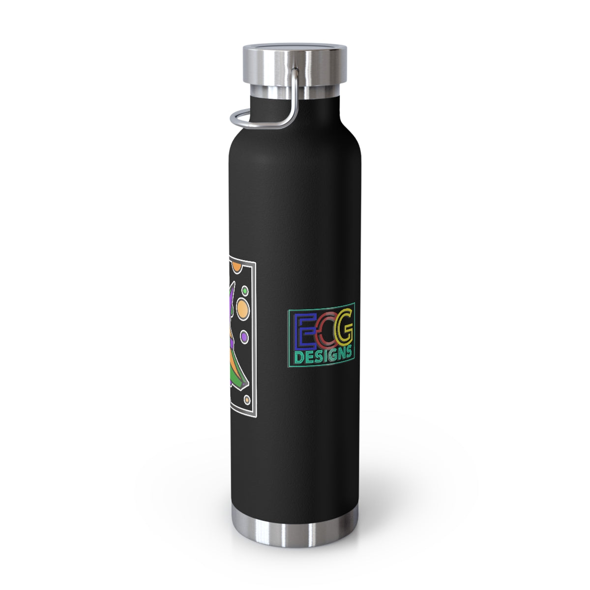 Mardi Gras Box Dog 22oz Vacuum Insulated Bottle