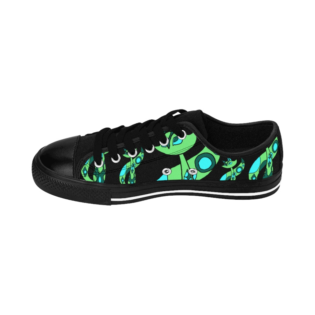 Green Cat Men's Sneakers