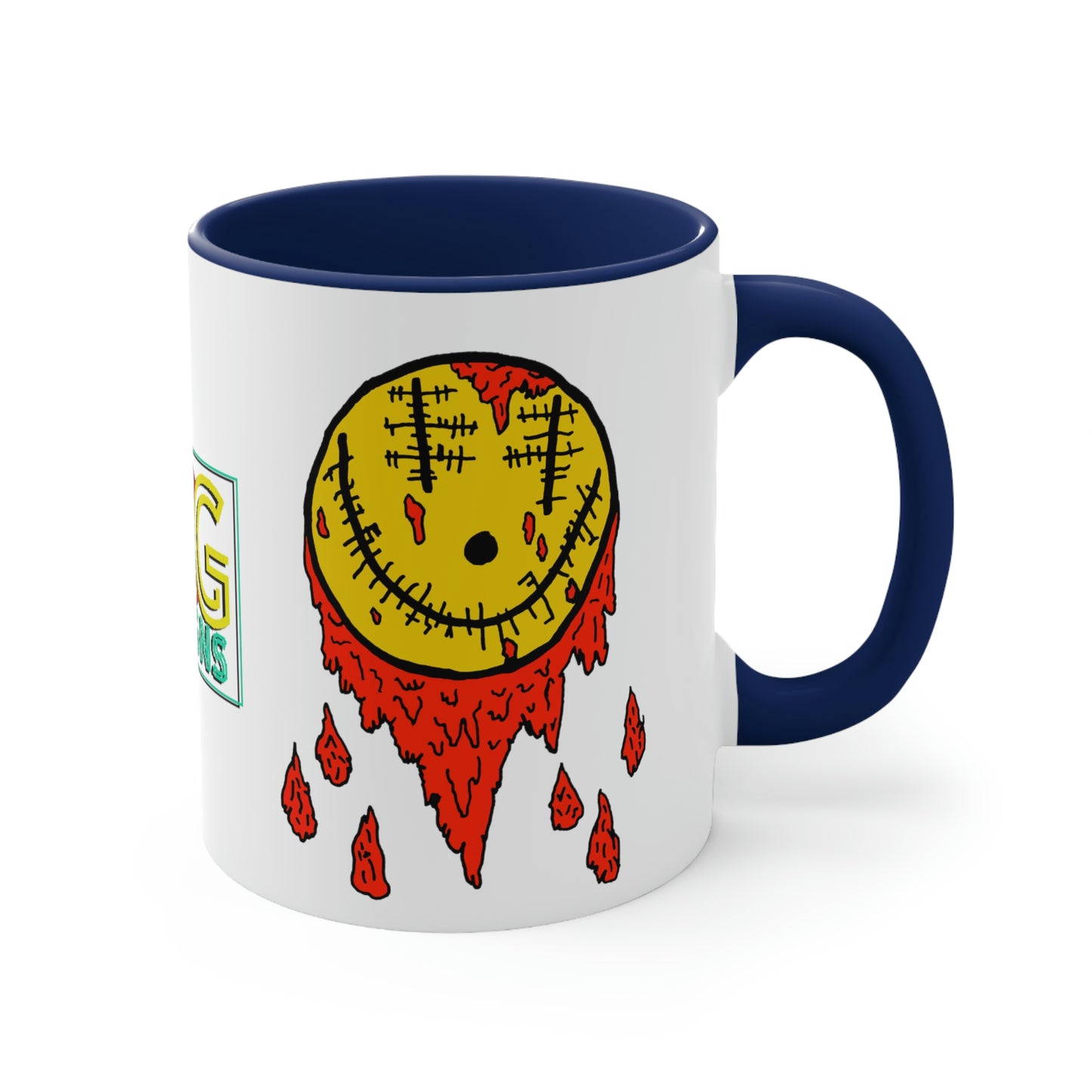 The Bloody Smile Accent Coffee Mug, 11oz