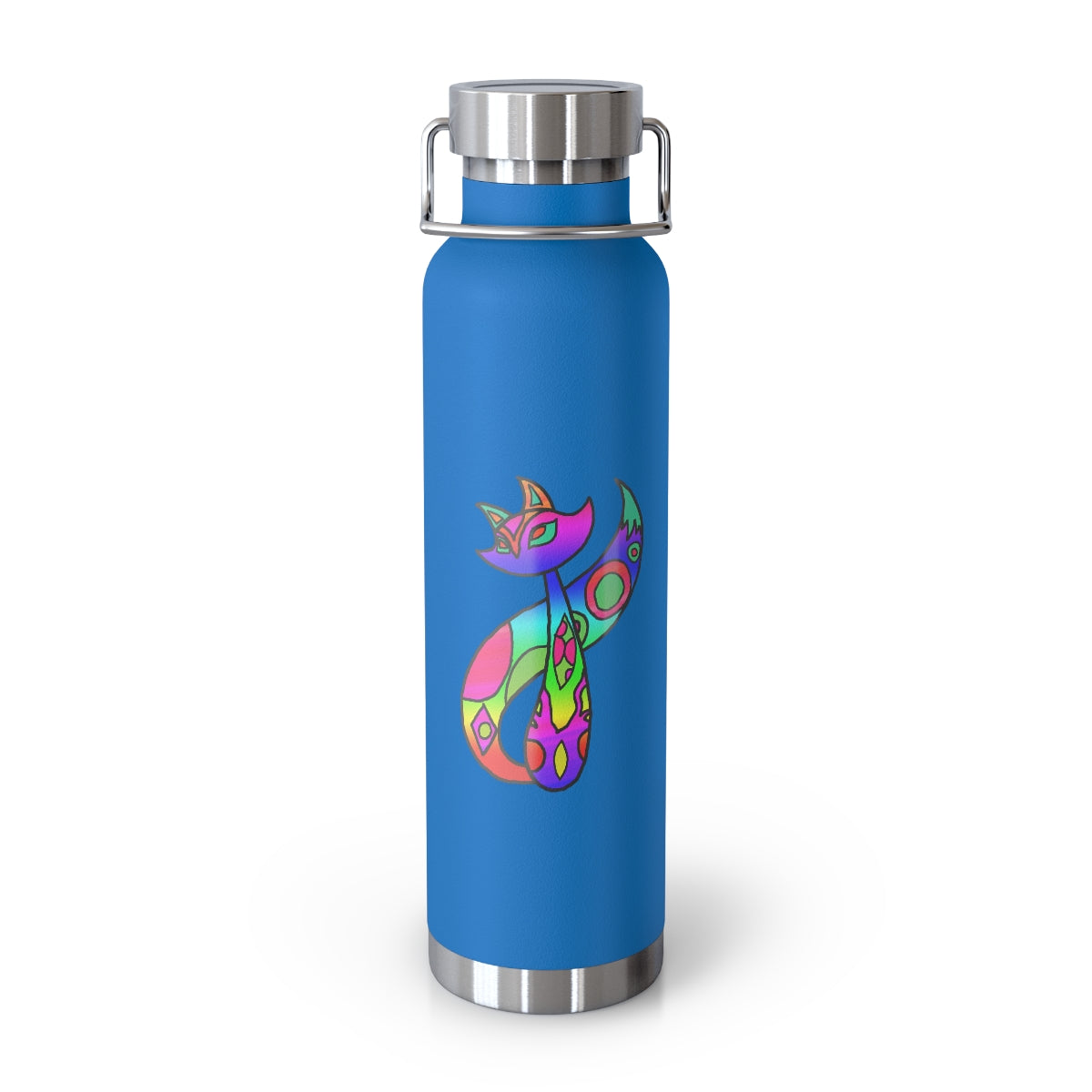 Rainbow Cat 22oz Vacuum Insulated Bottle