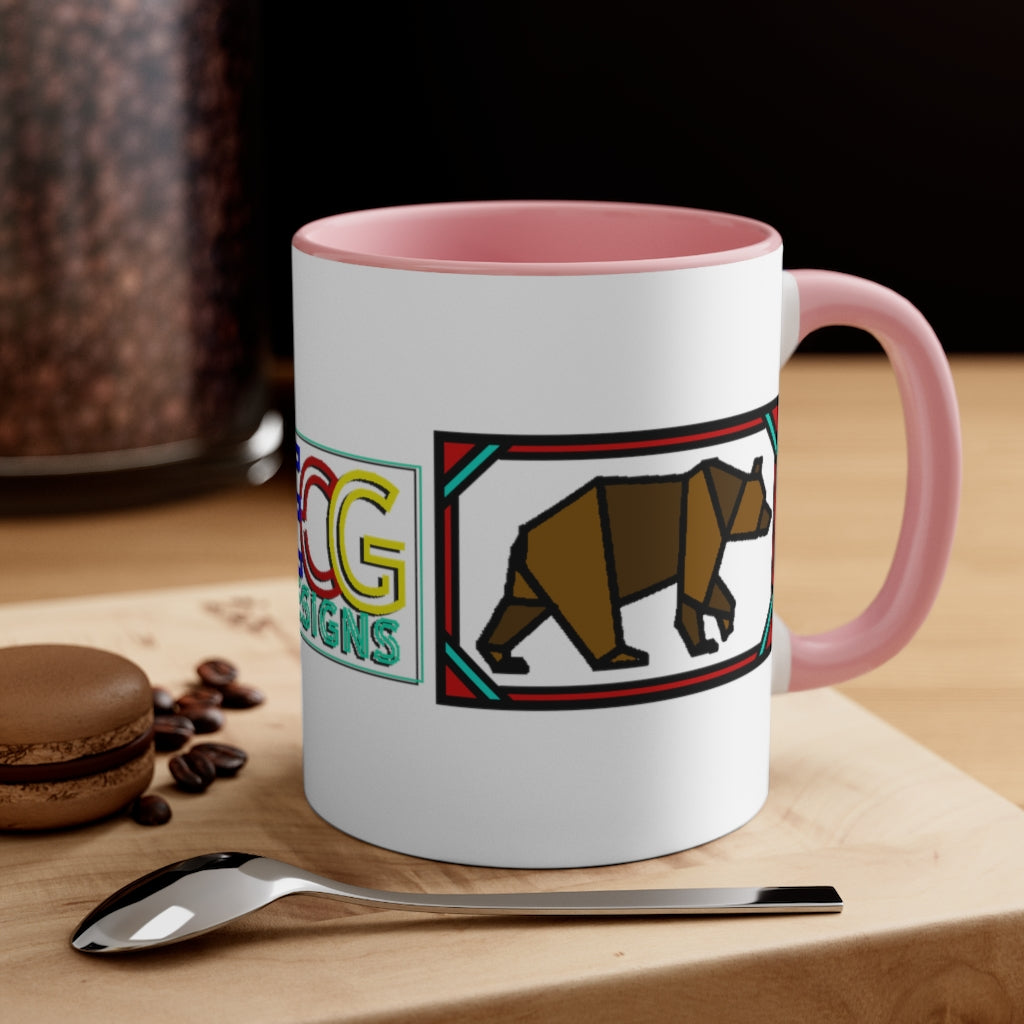 Brown Box Bear Accent Coffee Mug, 11oz