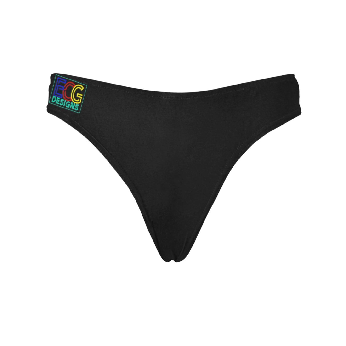 Multicolored Skull Shroom Women's All Over Print Thongs (Model L30)