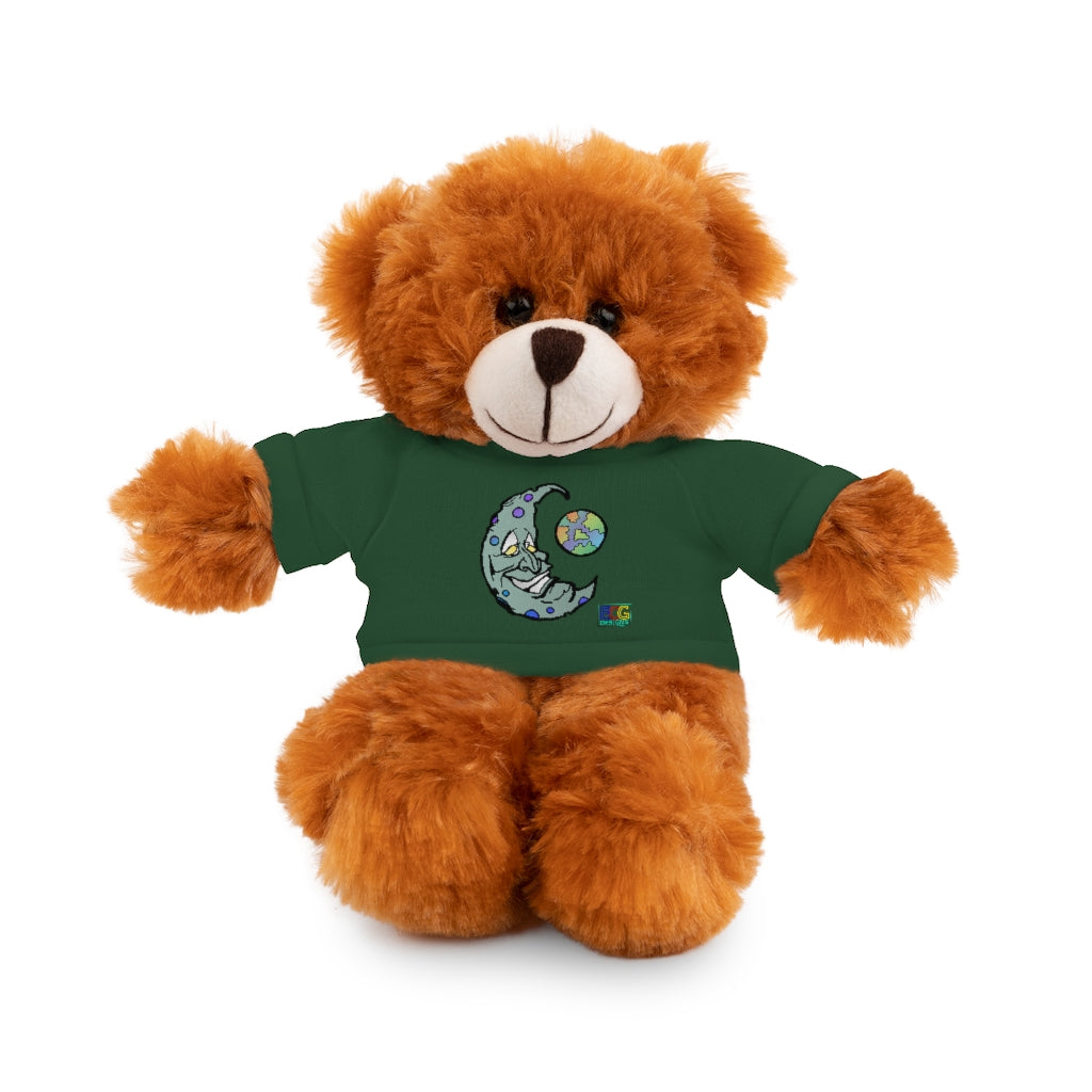 Green Moon Stuffed Animals with Tee