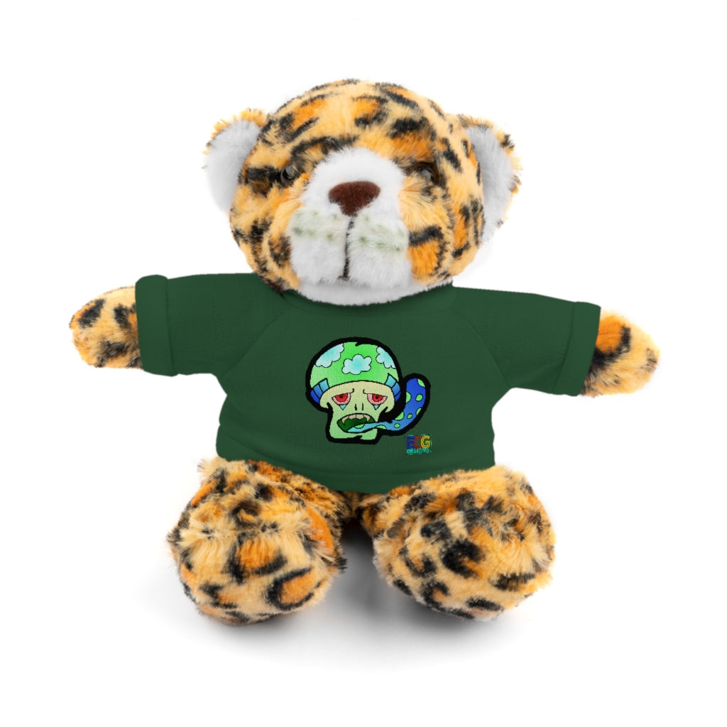 Green Shroom Stuffed Animals with Tee