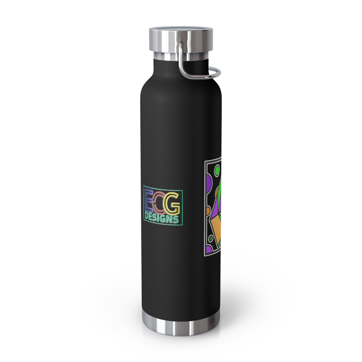 Mardi Gras Box Dog 22oz Vacuum Insulated Bottle