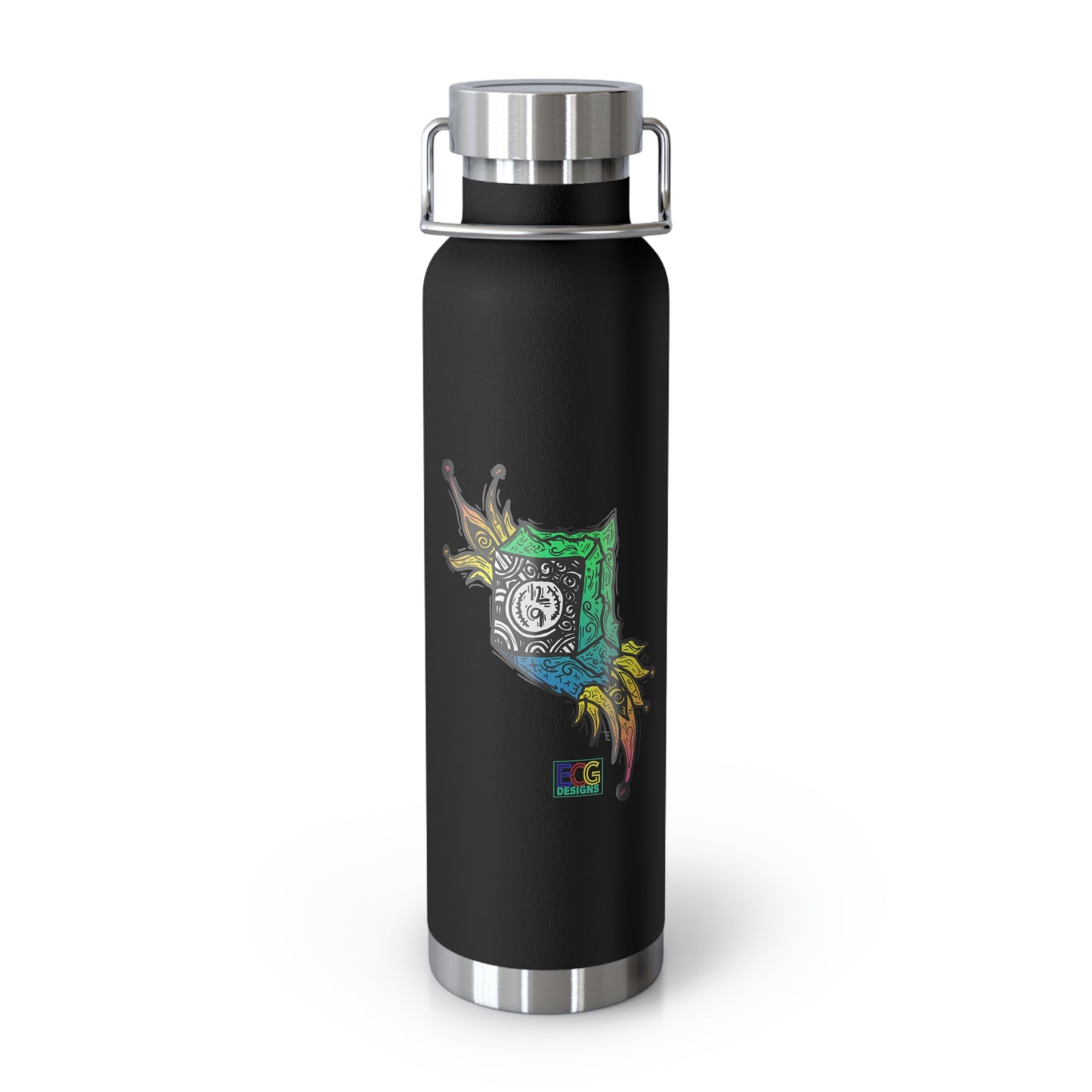 Clock in a Box 22oz Vacuum Insulated Bottle