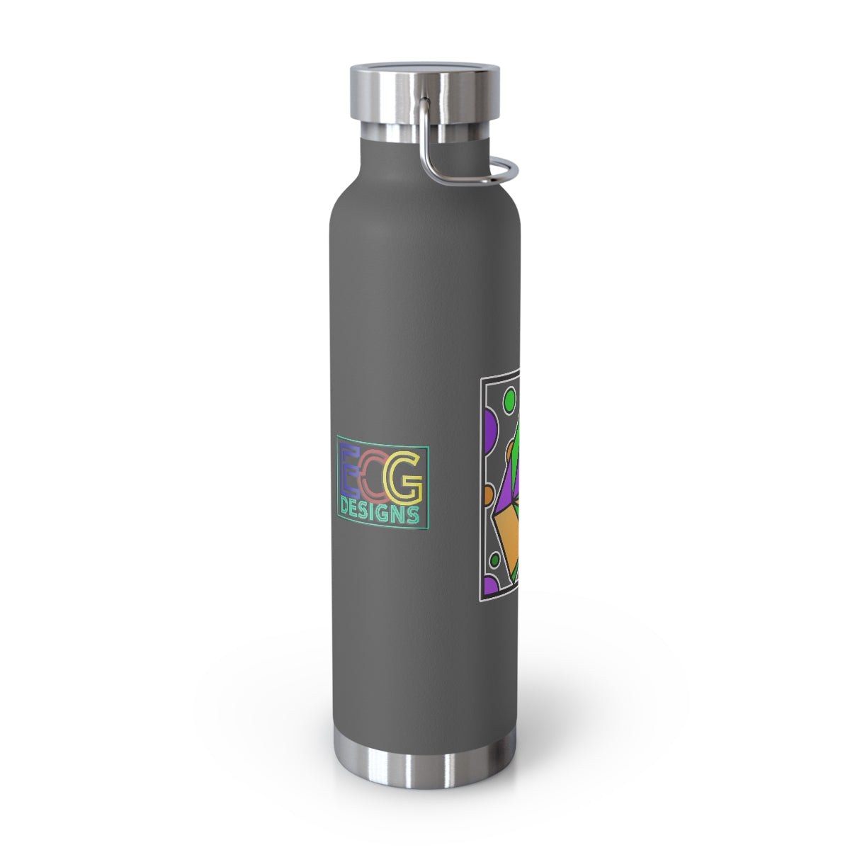 Mardi Gras Box Dog 22oz Vacuum Insulated Bottle