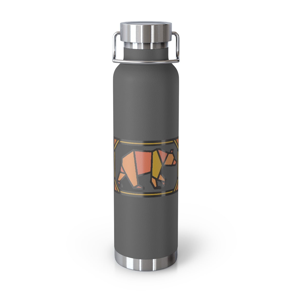 Orange Box Bear 22oz Vacuum Insulated Bottle