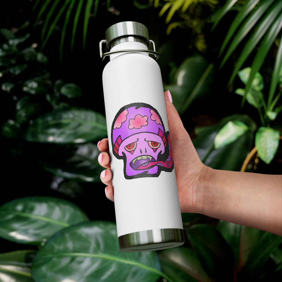 Pink Shroom 22oz Vacuum Insulated Bottle