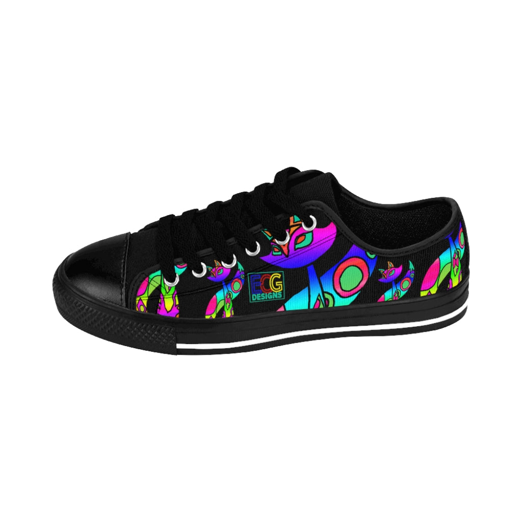 Rainbow Cat Women's Sneakers