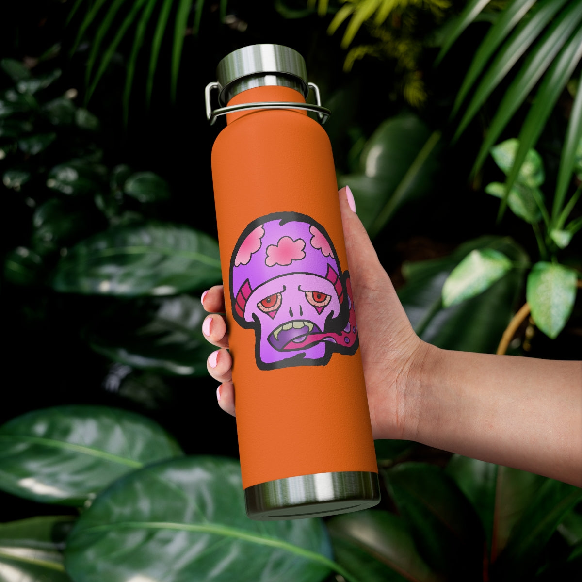 Pink Shroom 22oz Vacuum Insulated Bottle