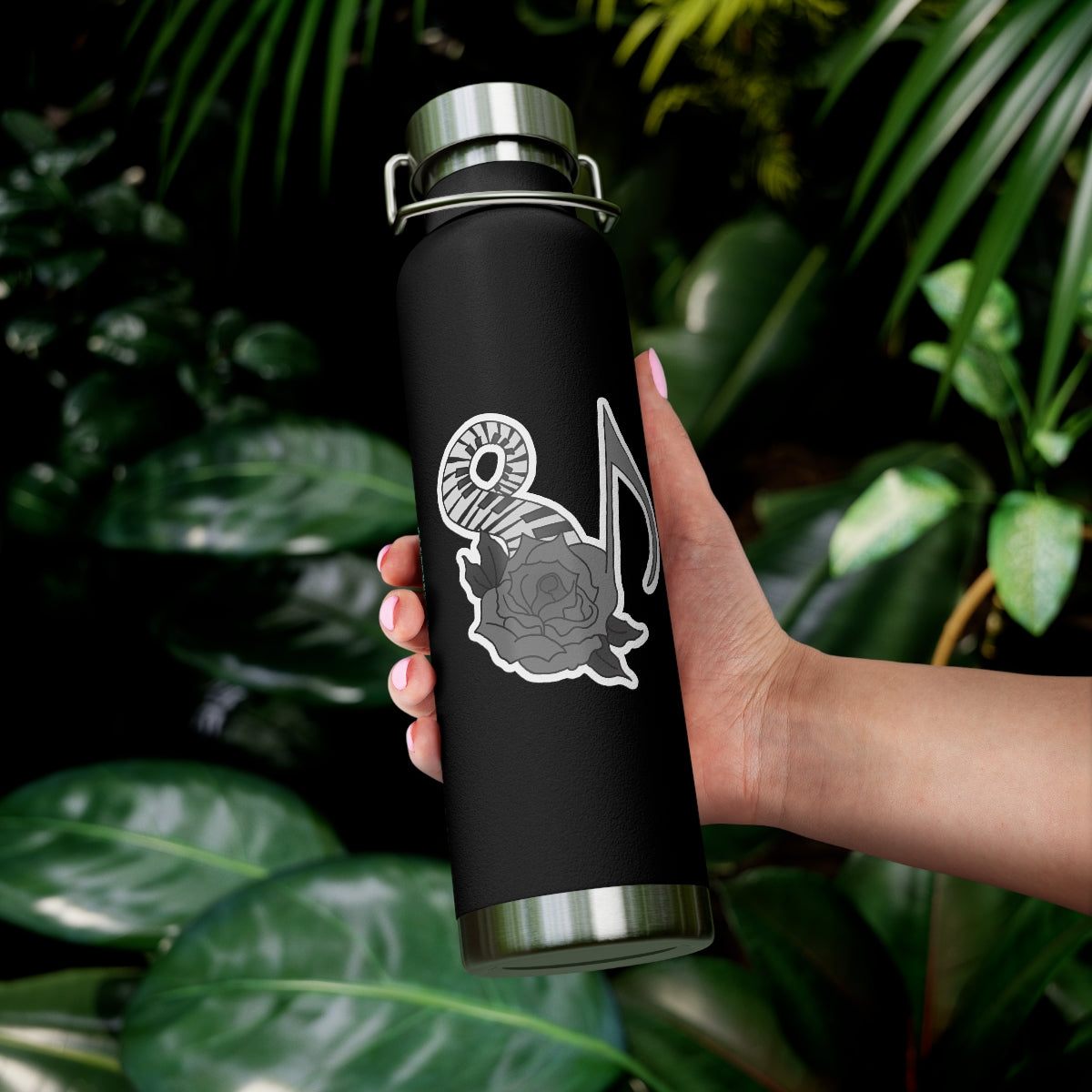 Musical Rose 22oz Vacuum Insulated Bottle