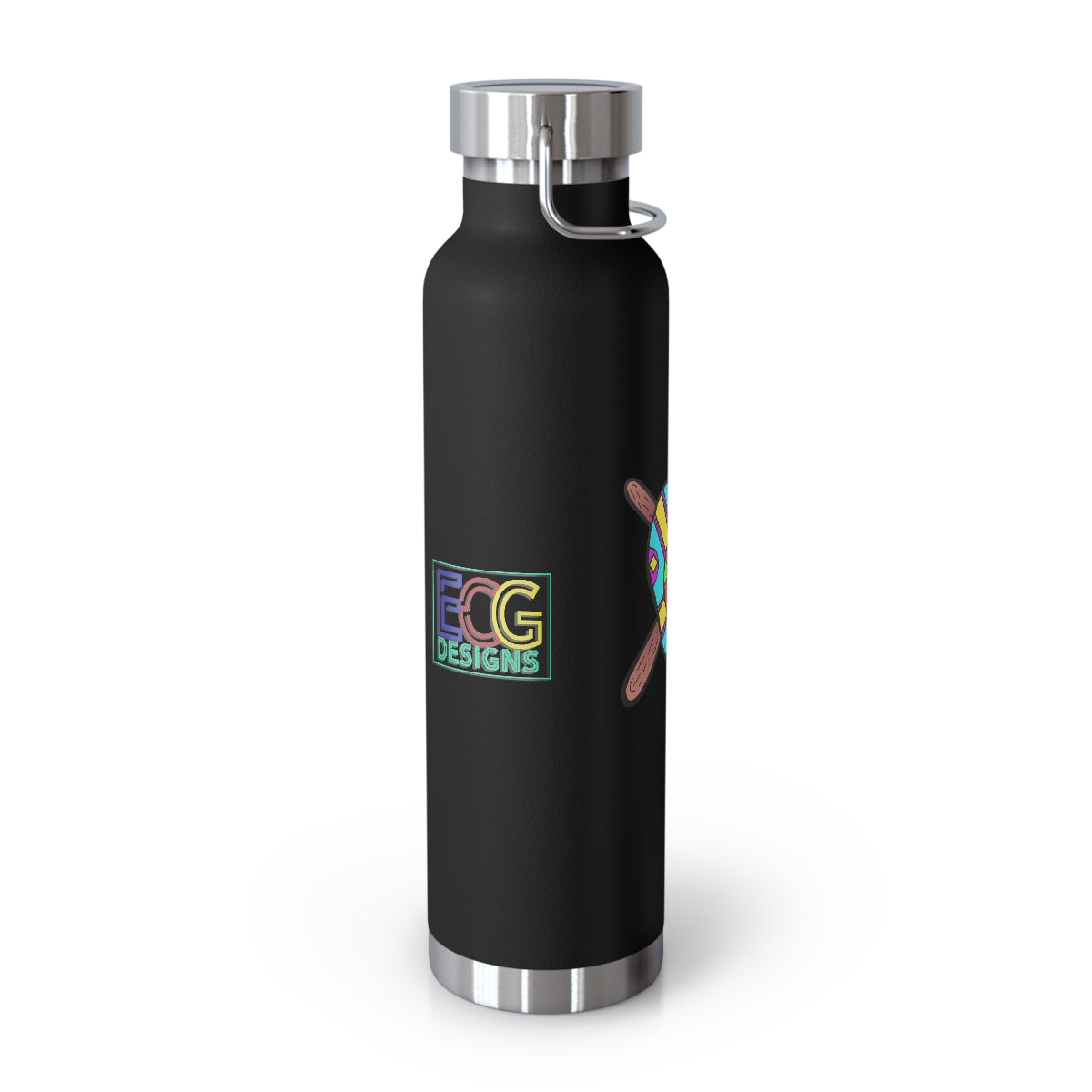 Multicolored Melted Popsicle 22oz Vacuum Insulated Bottle