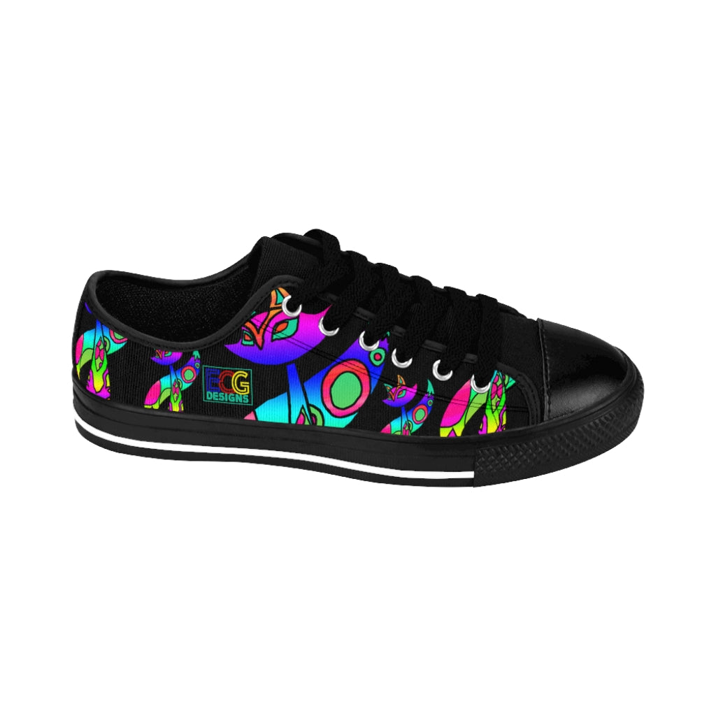 Rainbow Cat Women's Sneakers