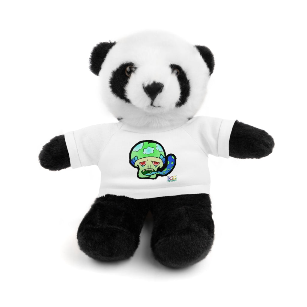 Green Shroom Stuffed Animals with Tee