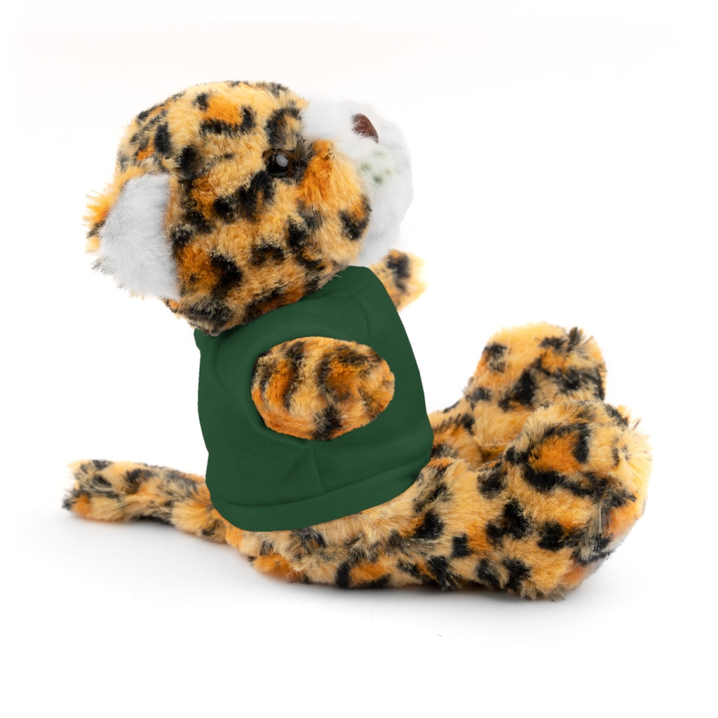 Green Cat Stuffed Animals with Tee