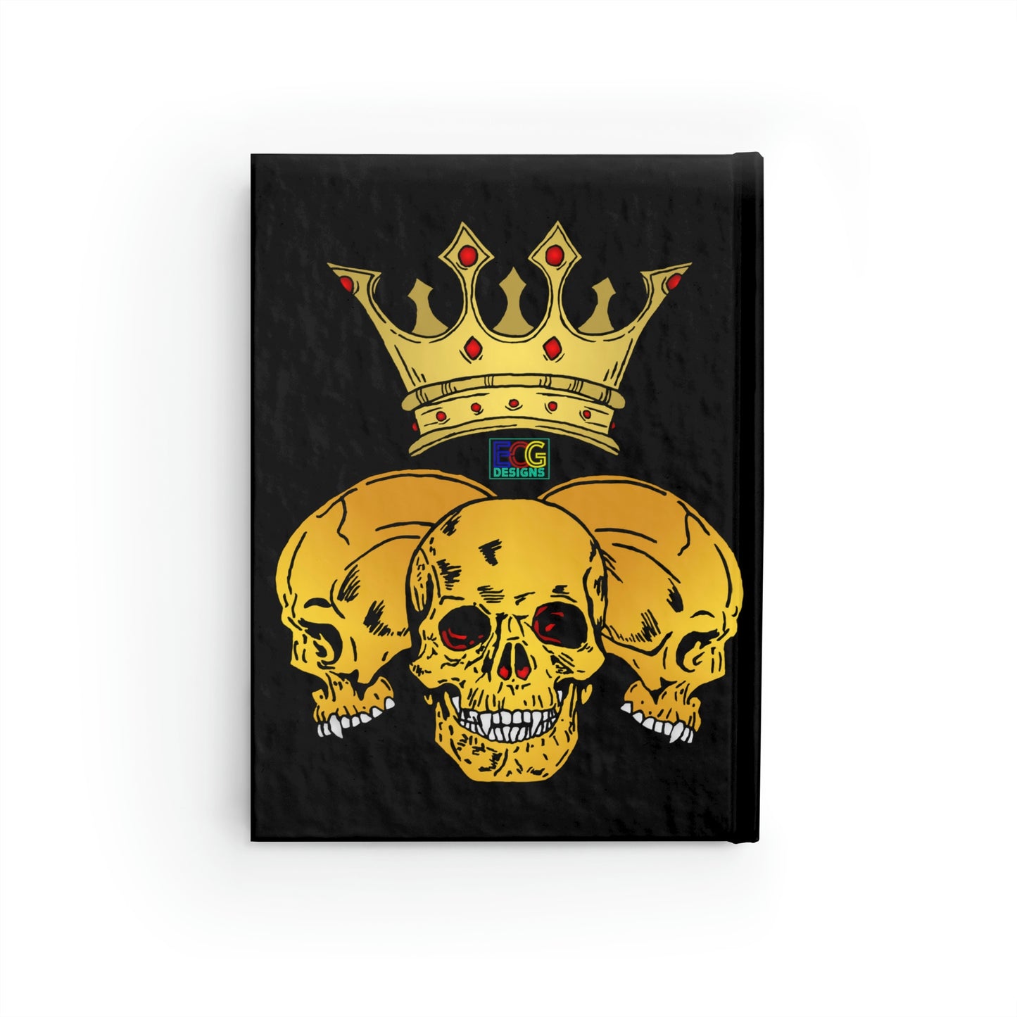 Triple Skull Crown Journal - Blank