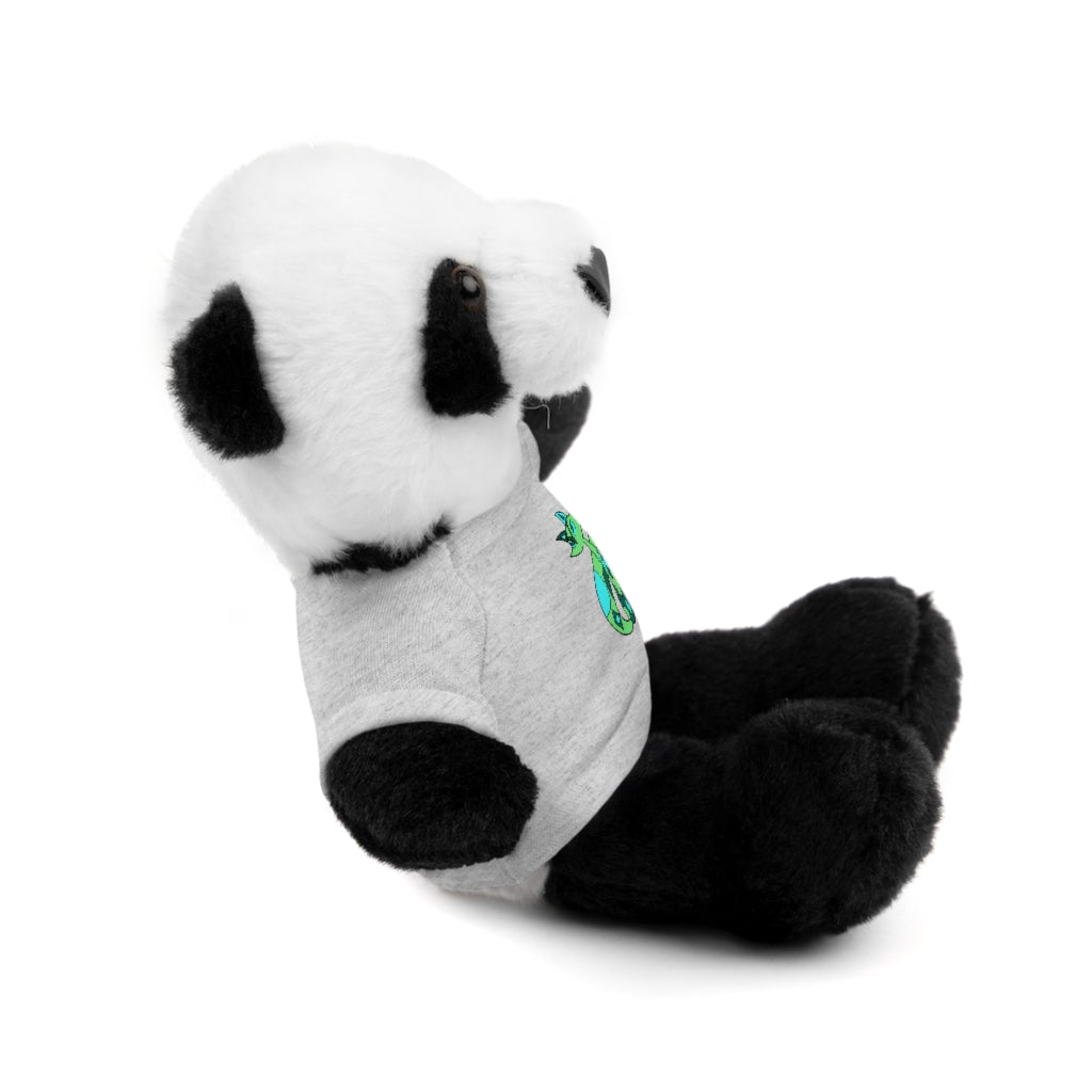 Green Cat Stuffed Animals with Tee