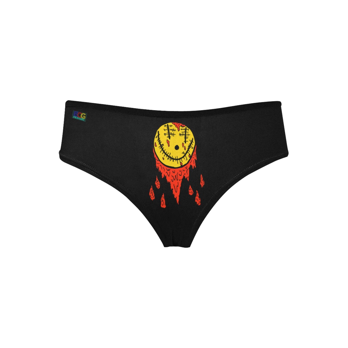 The Bloody Smile Women's Hipster Panties (Model L33)