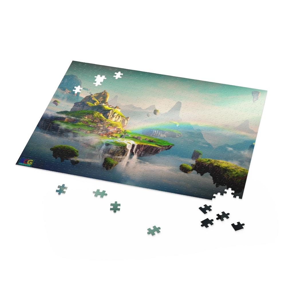 Floating Islands Puzzle (120, 252, 500-Piece)