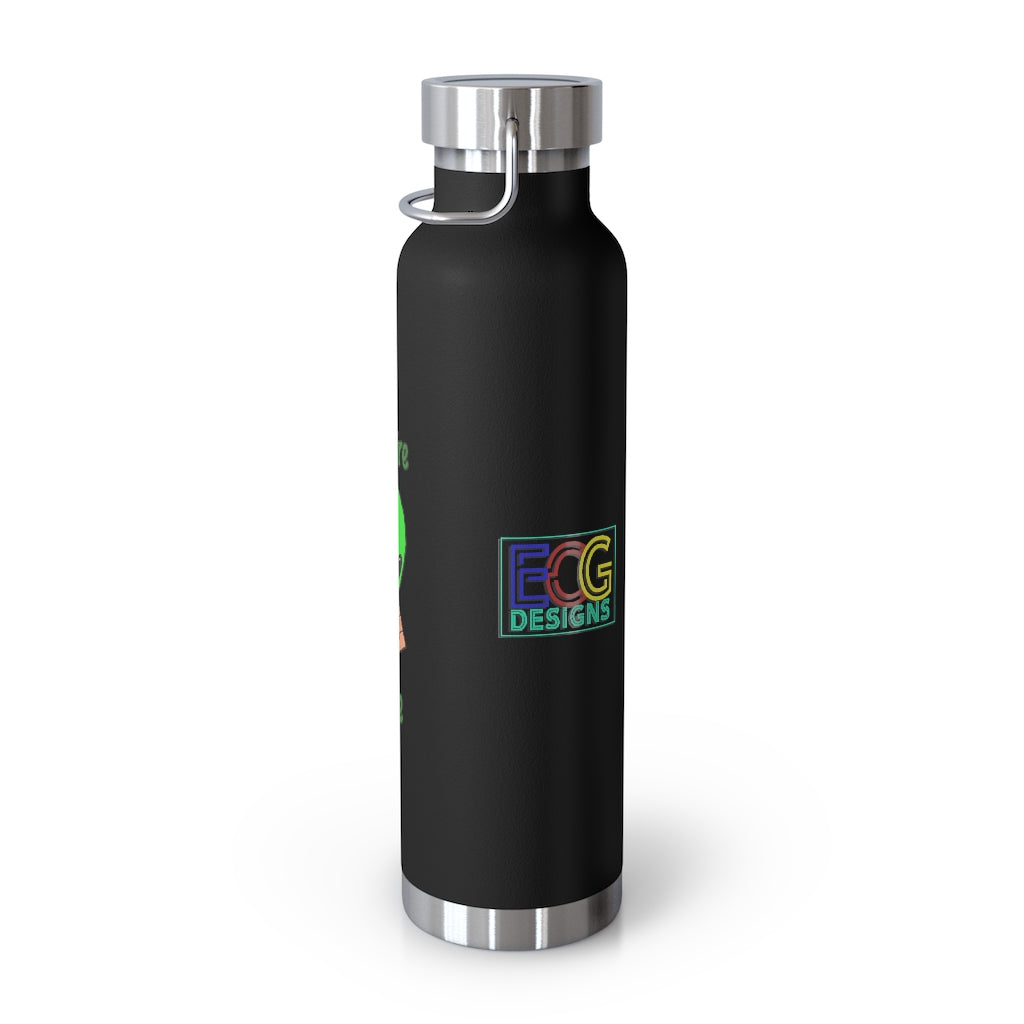 Green Alien 22oz Vacuum Insulated Bottle