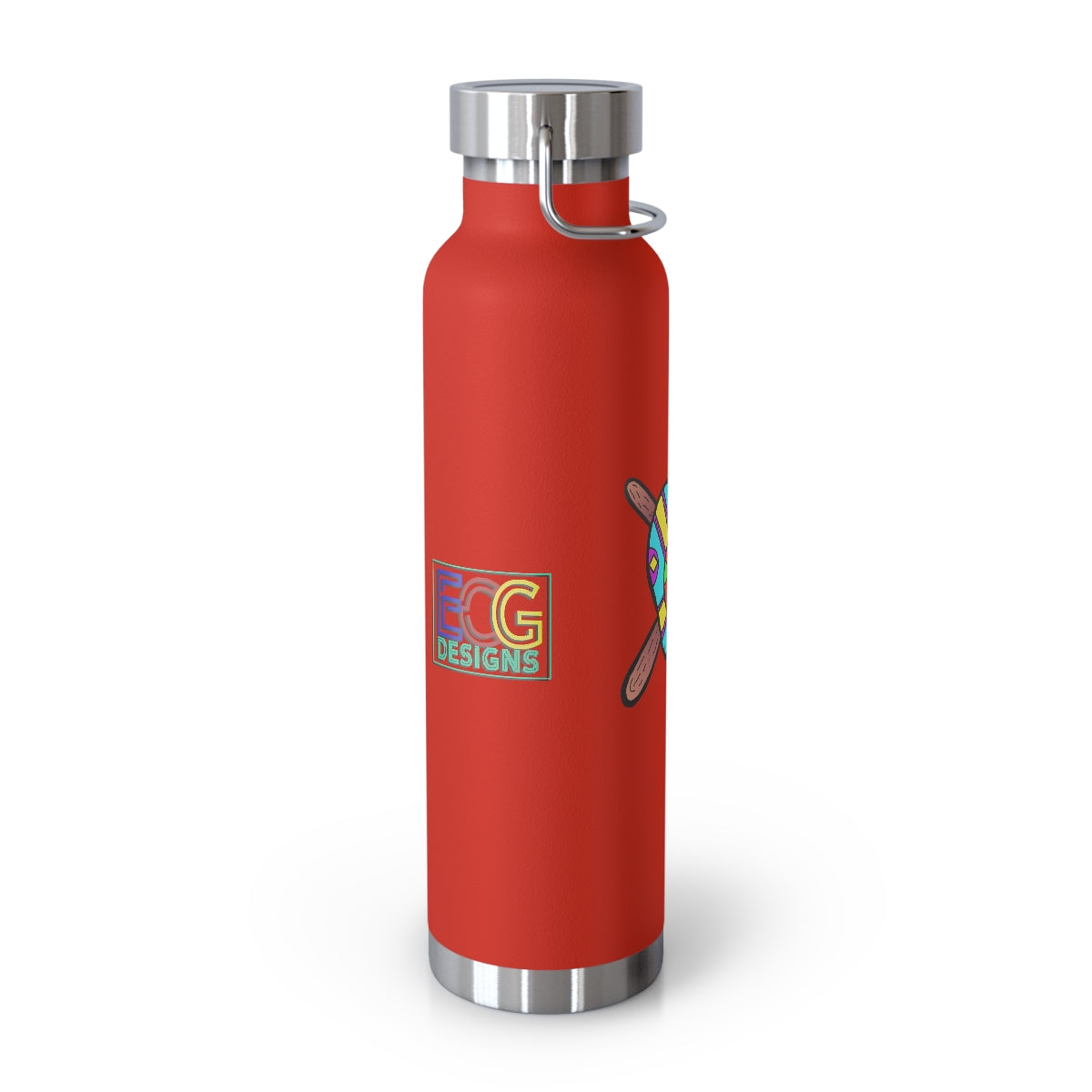 Multicolored Melted Popsicle 22oz Vacuum Insulated Bottle