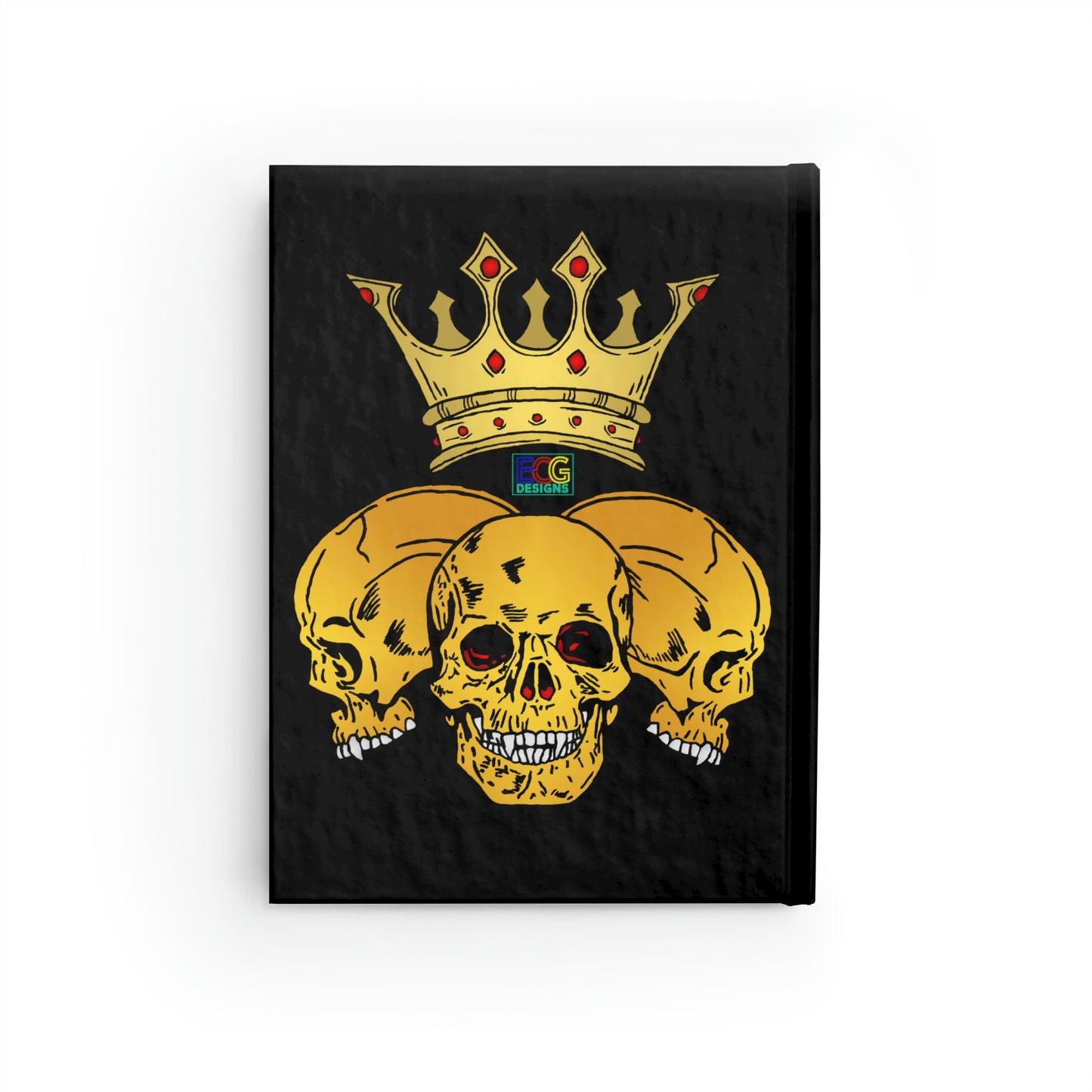 Triple Skull Crown Journal - Ruled Line