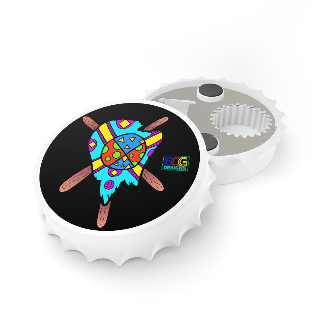 Multicolored Melted Popsicle Bottle Opener