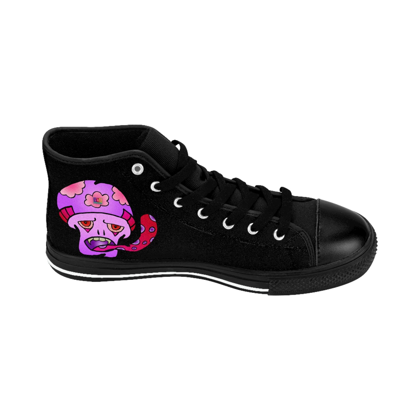 Pink Shroom Women's Classic Sneakers