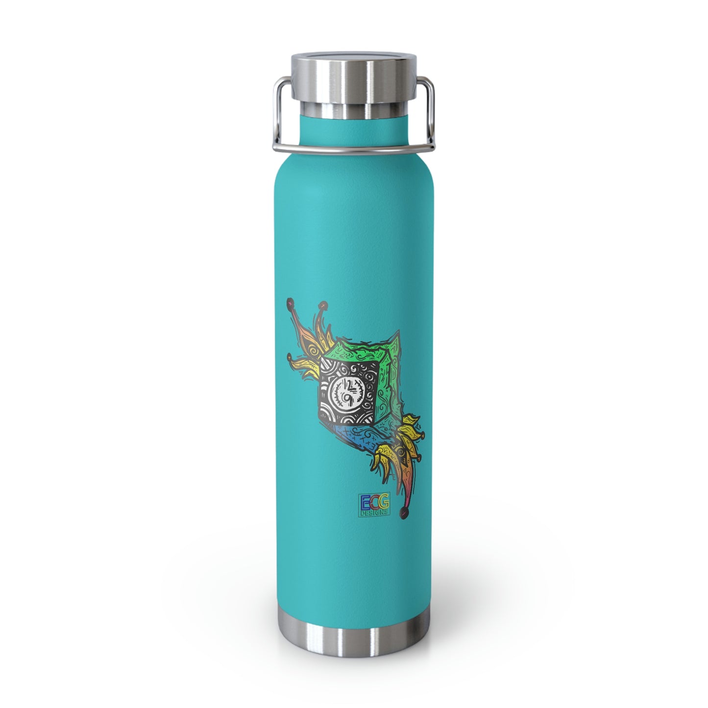 Clock in a Box 22oz Vacuum Insulated Bottle