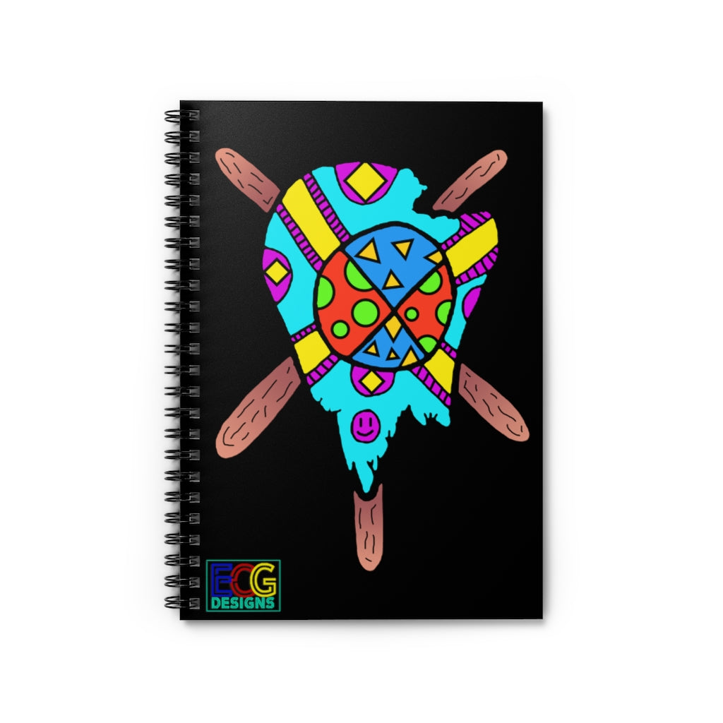 Multicolored Melted Popsicle Spiral Notebook - Ruled Line