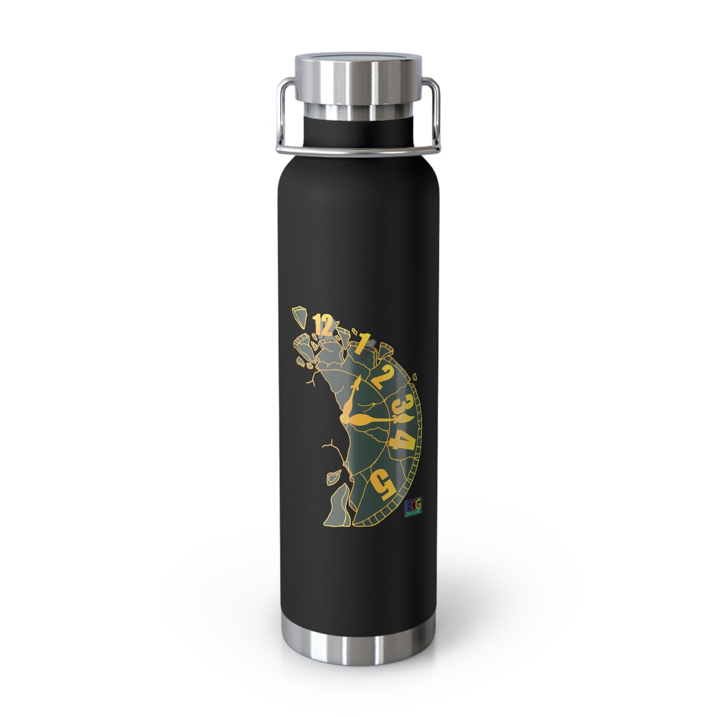 Broken Clock 22oz Vacuum Insulated Bottle