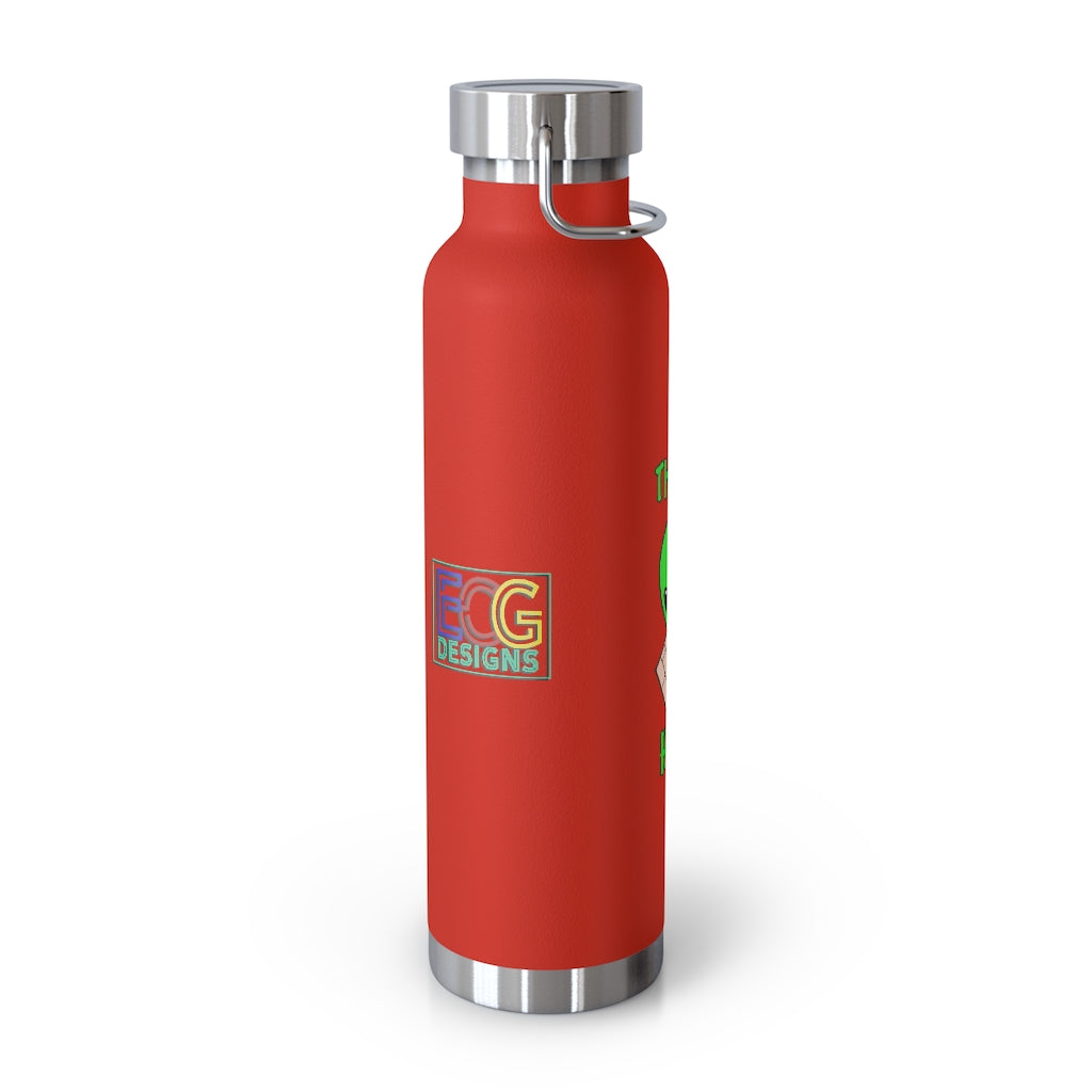 Green Alien 22oz Vacuum Insulated Bottle