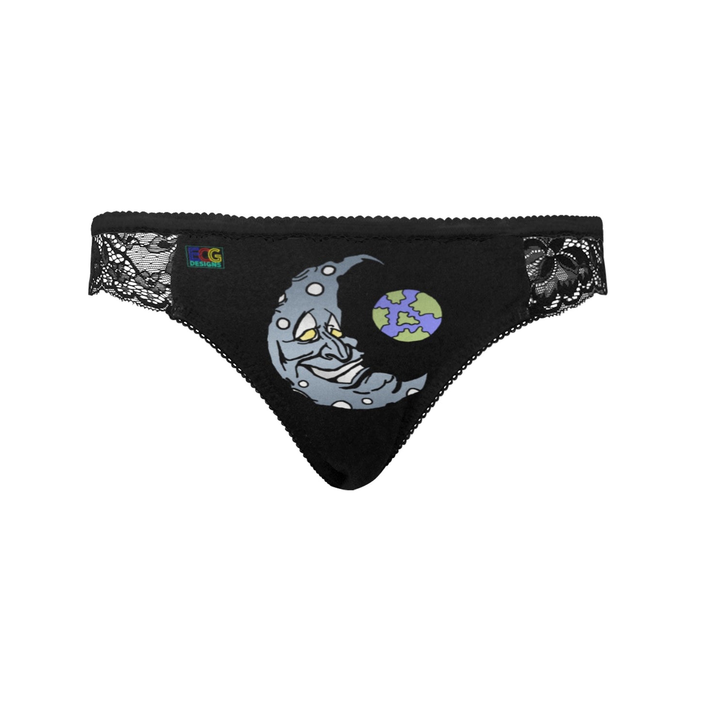 Silver Moon Women's Lace Panty (Model L41)