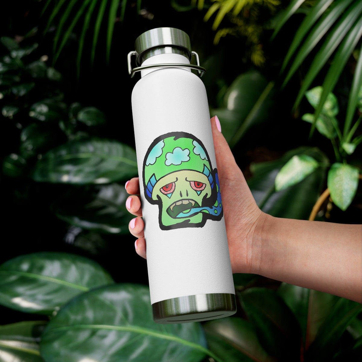 Green Shroom 22oz Vacuum Insulated Bottle