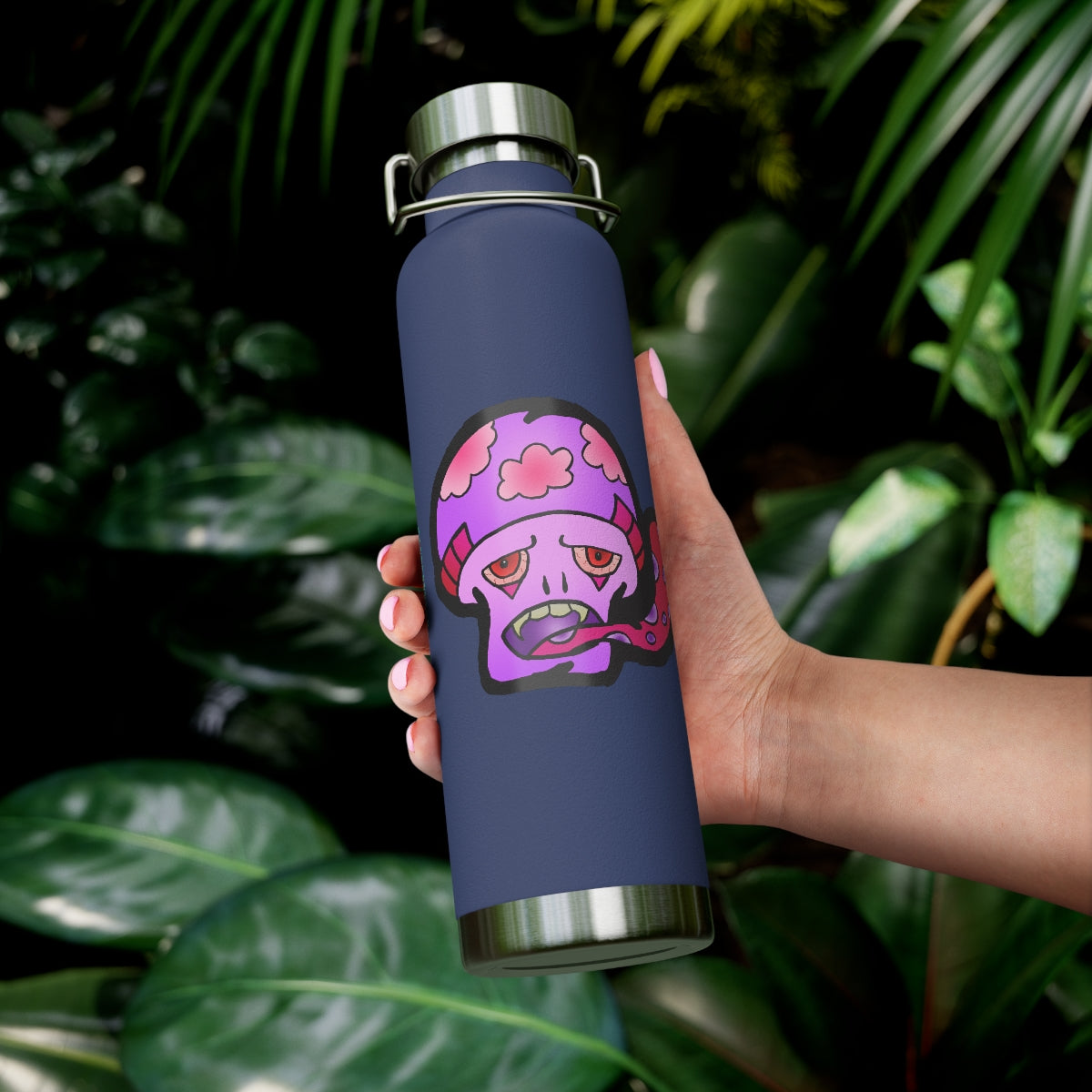 Pink Shroom 22oz Vacuum Insulated Bottle