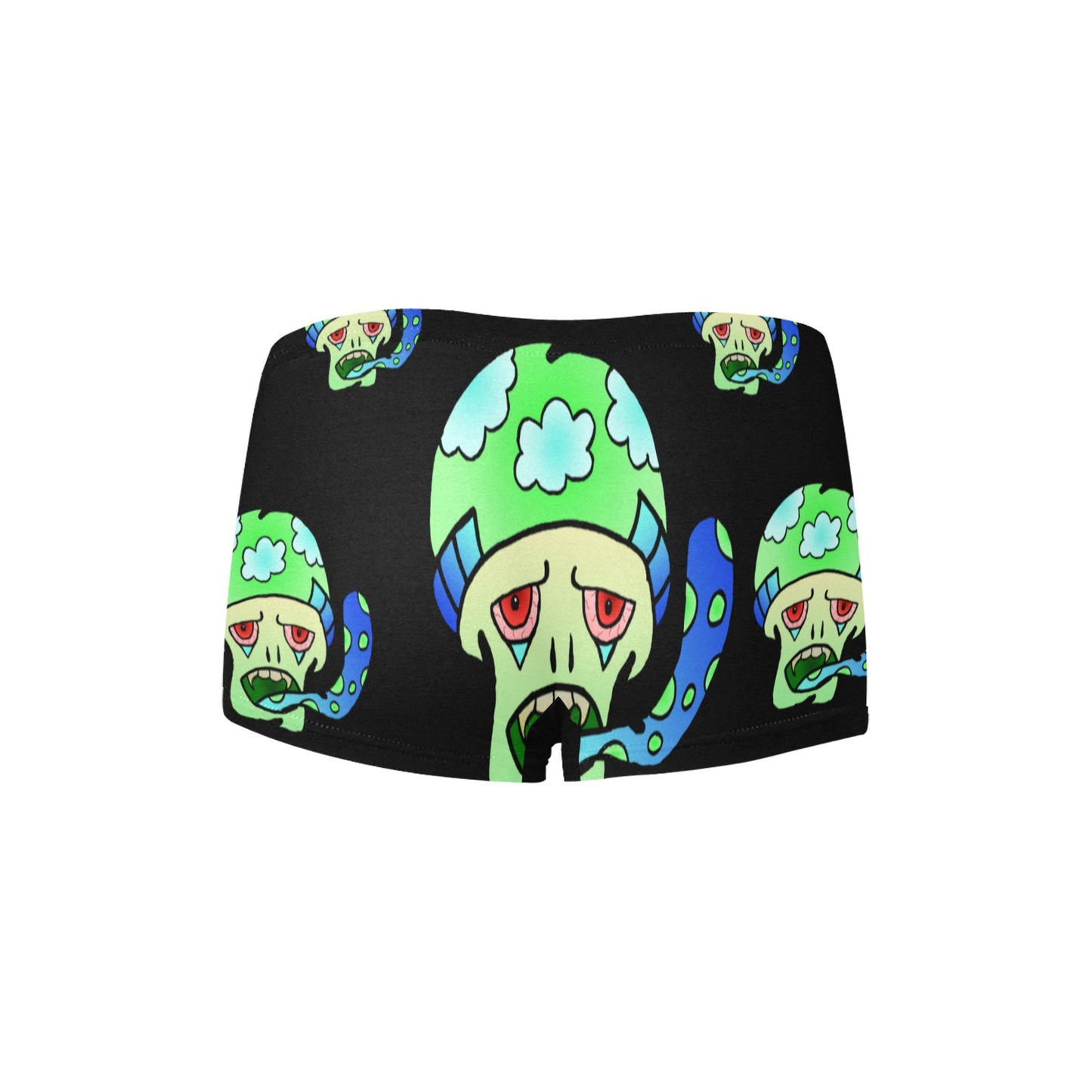 Green Shroom Women's All Over Print Boyshort Panties (Model L31)