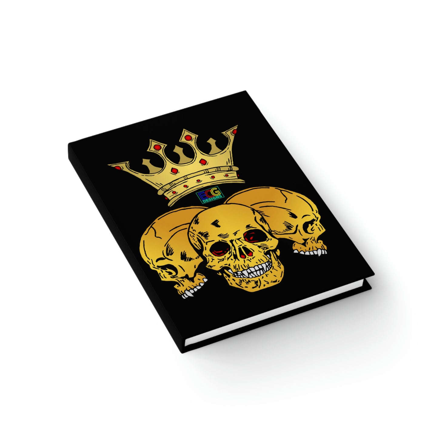 Triple Skull Crown Journal - Blank