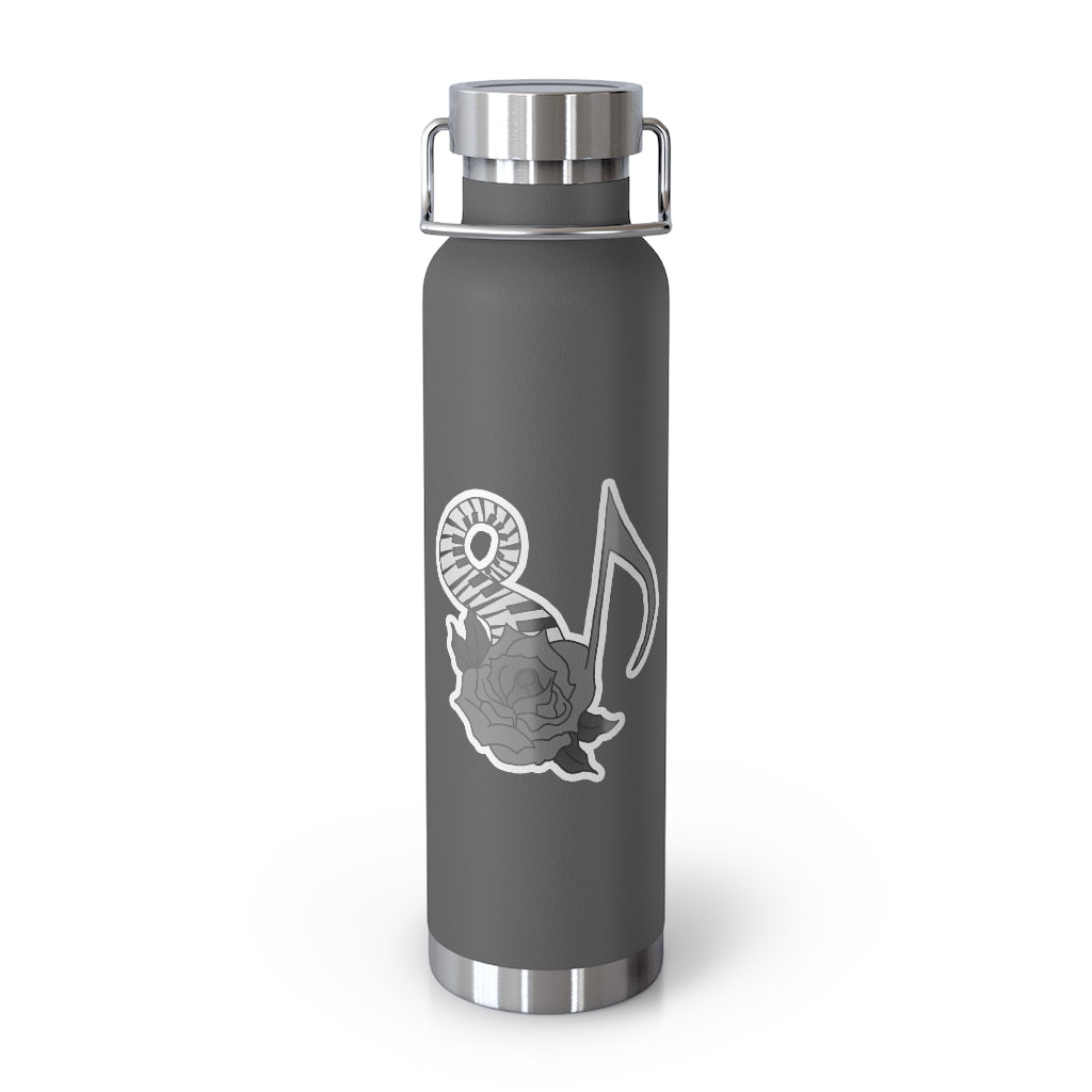 Musical Rose 22oz Vacuum Insulated Bottle